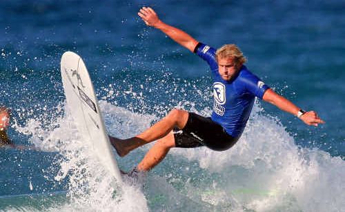 Jackson Close shows the expertise which secured him second place behind John Constable in the Open Men’s Queensland Longboard Titles on Saturday. Jackson Close shows the expertise which secured him second place behind John Constable in the Open Men’s Queensland Longboard Titles on Saturday.